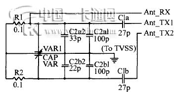 天線(xiàn)電路圖